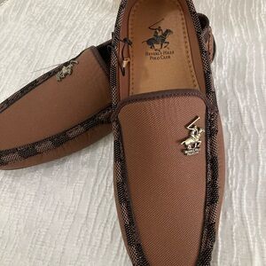 Beverly Hills Polo Club Tan and Black Loafers for Men